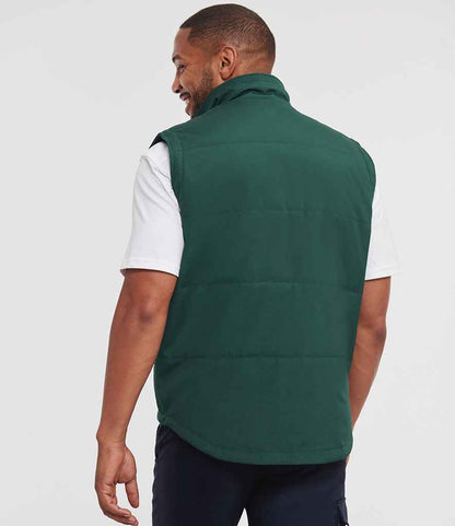 Russell Russell Athletic Gilet Bottle Green
