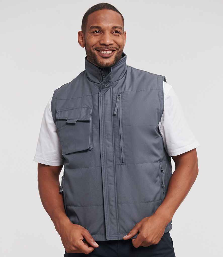 Russell Russell Athletic Gilet Convoy Grey
