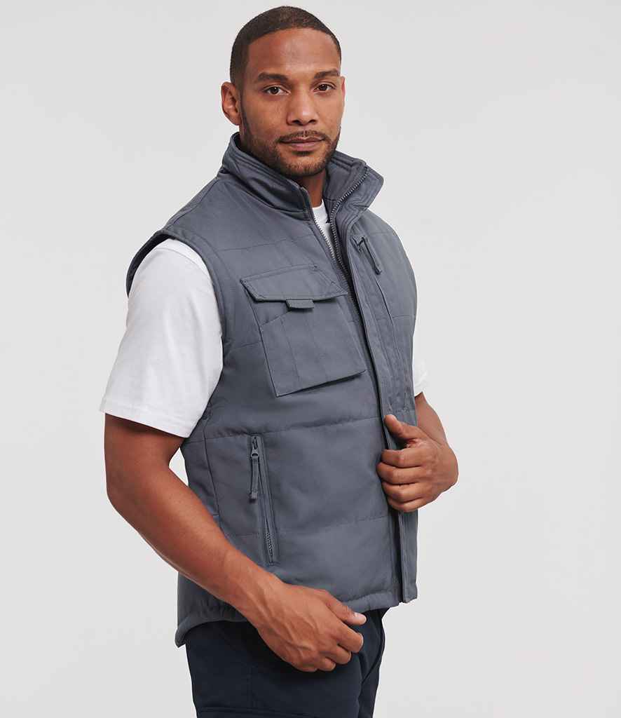 Russell Russell Athletic Gilet Convoy Grey