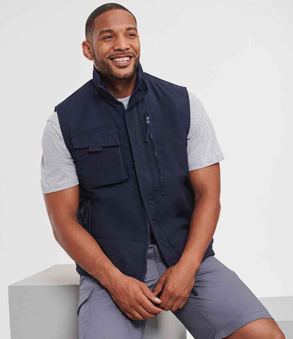 Russell Russell Athletic Gilet French Navy
