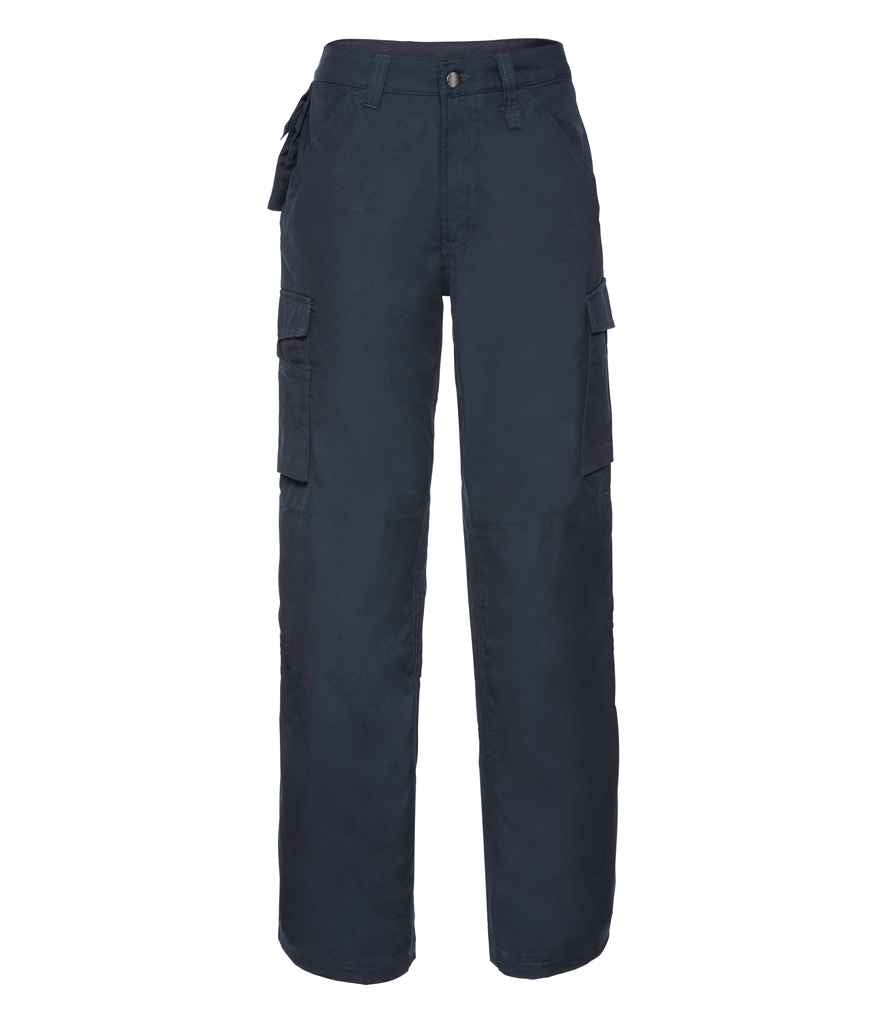 Russell Athletic Heavy Duty Work Trousers in French Navy
