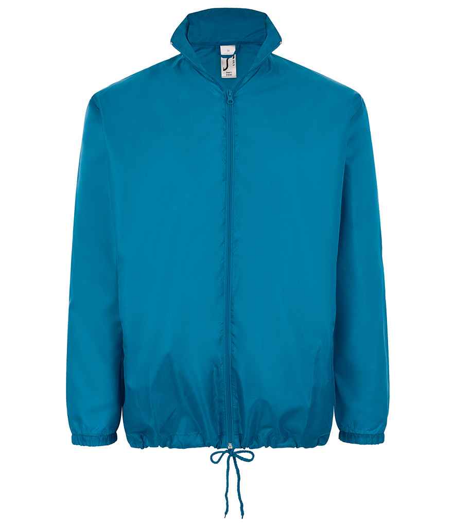 SOL'S Unisex Shift Windbreaker Jacket - Aqua