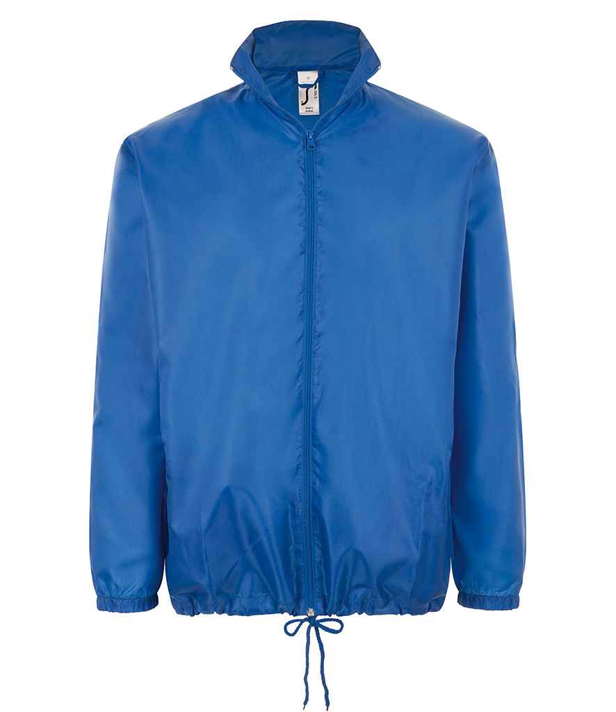 SOL'S Unisex Shift Windbreaker Jacket in Royal Blue