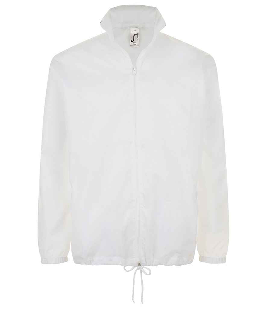 SOL'S Unisex Shift Windbreaker Jacket - White