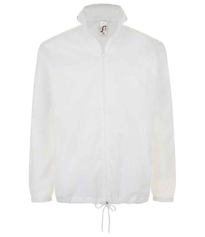 SOL'S Unisex Shift Windbreaker Jacket - White