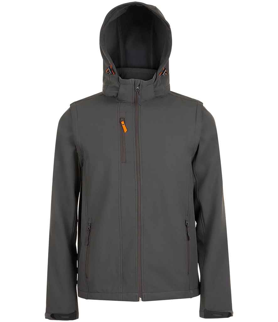 SOL'S Transformer Pro Soft Shell Jacket - Charcoal