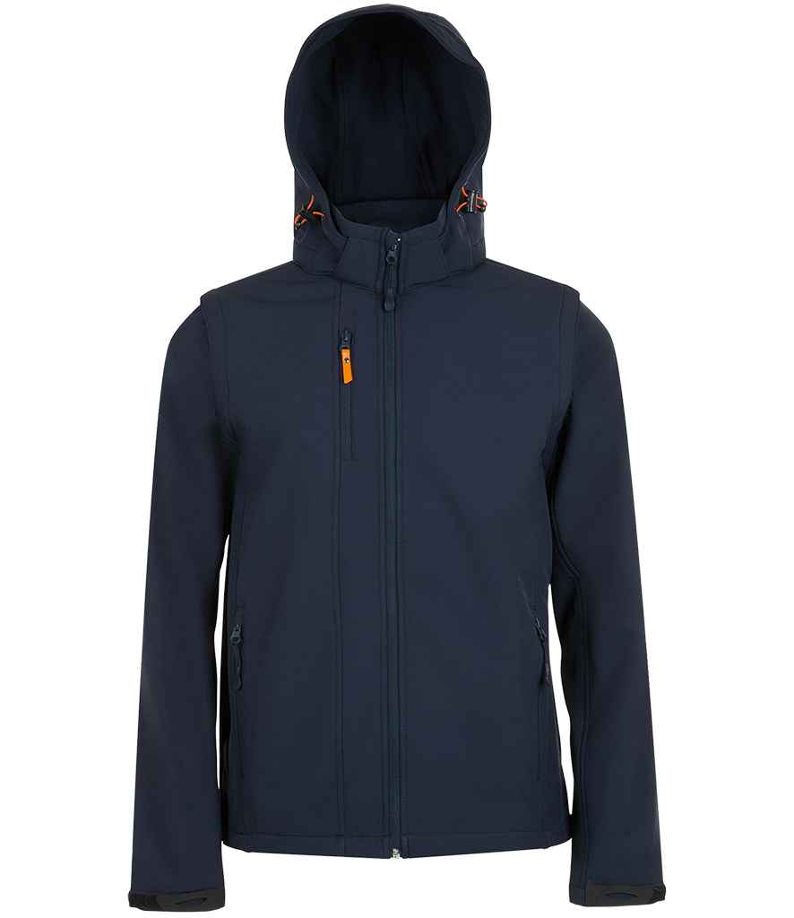 SOL'S Transformer Pro Soft Shell Jacket - French Navy