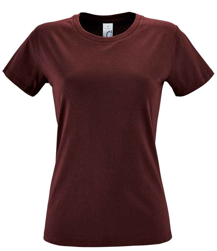 SOL'S Ladies Regent T-Shirt - Burgundy