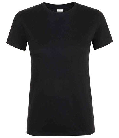 SOL'S Ladies Regent T-Shirt in Deep Black