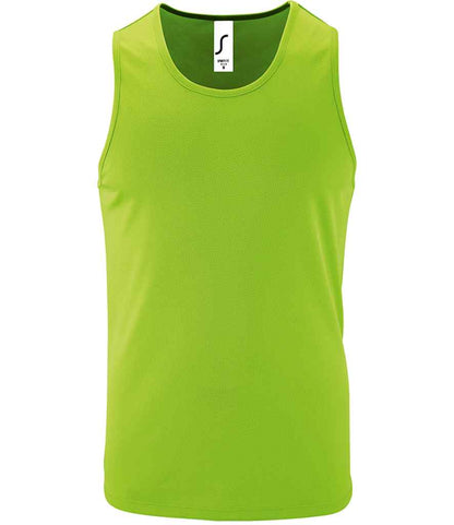 SOL'S Sporty Performance Tank Top - Neon Green