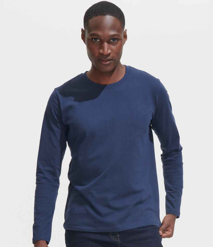 SOL'S Imperial Long Sleeve T-Shirt - French Navy