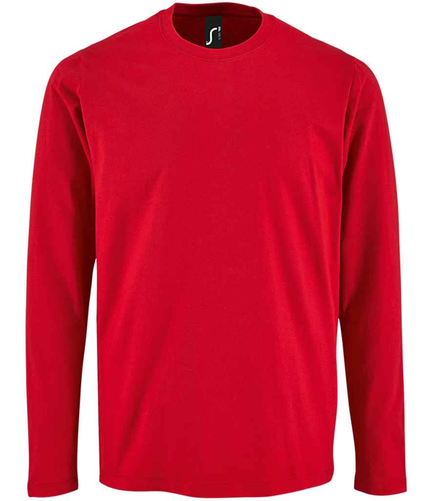 SOL'S Imperial Long Sleeve T-Shirt - Red