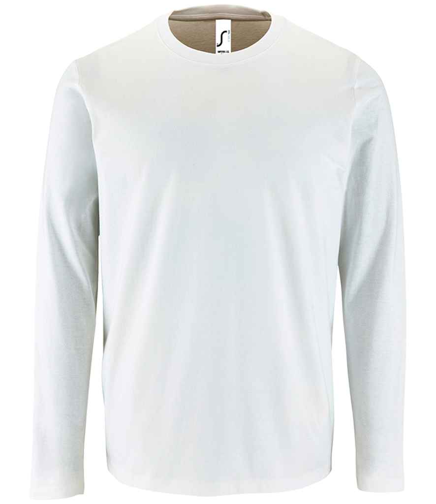 SOL'S Imperial Long Sleeve T-Shirt - White
