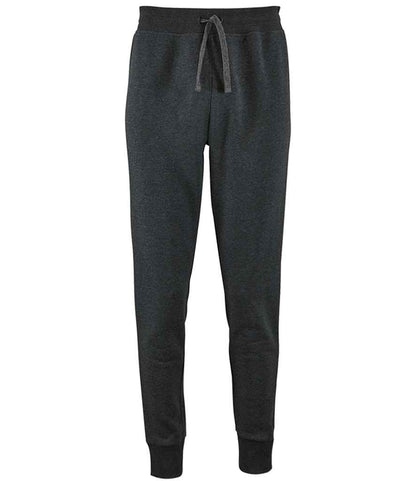 SOL'S Ladies Jake Slim Fit Jog Pants in Charcoal Marl