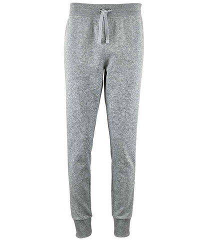 SOL'S Ladies Jake Slim Fit Jog Pants in Grey Marl