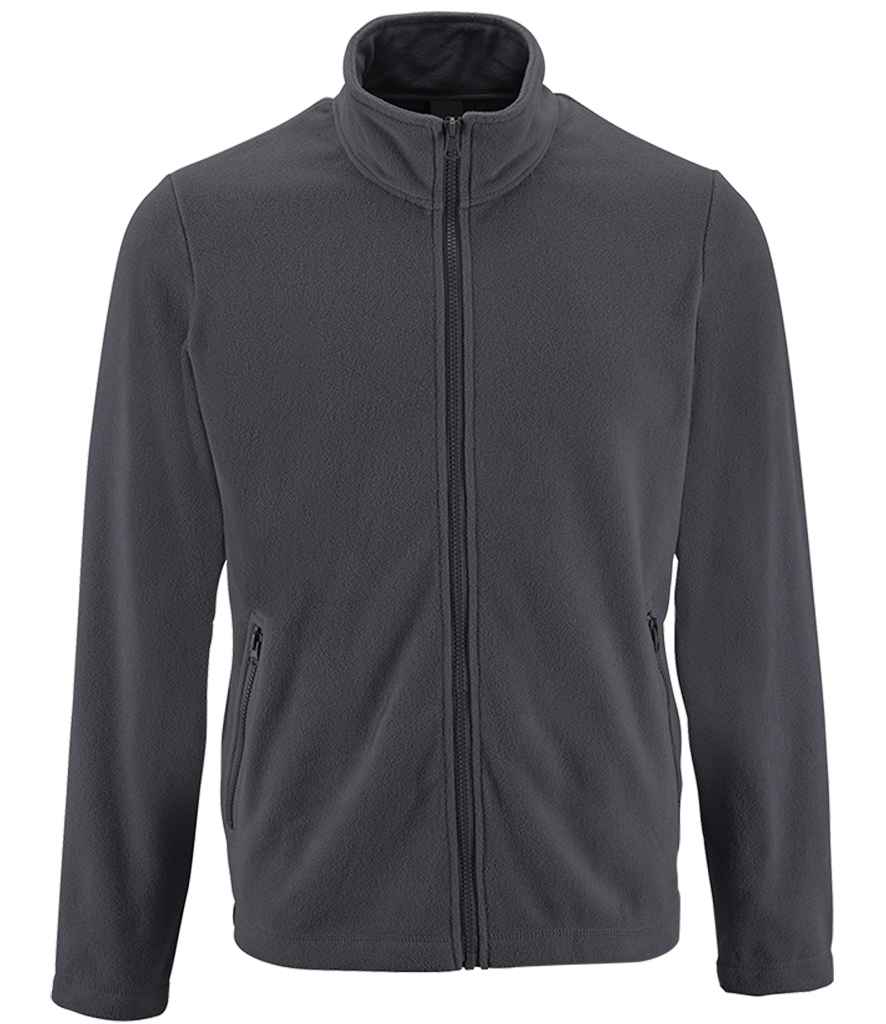 SOL'S Norman Fleece Jacket - Charcoal