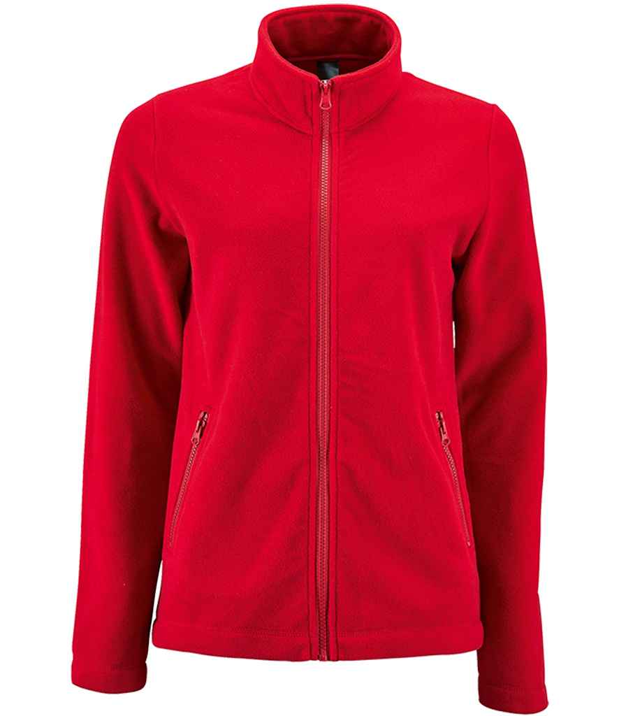 SOL'S Ladies Norman Fleece Jacket - Red