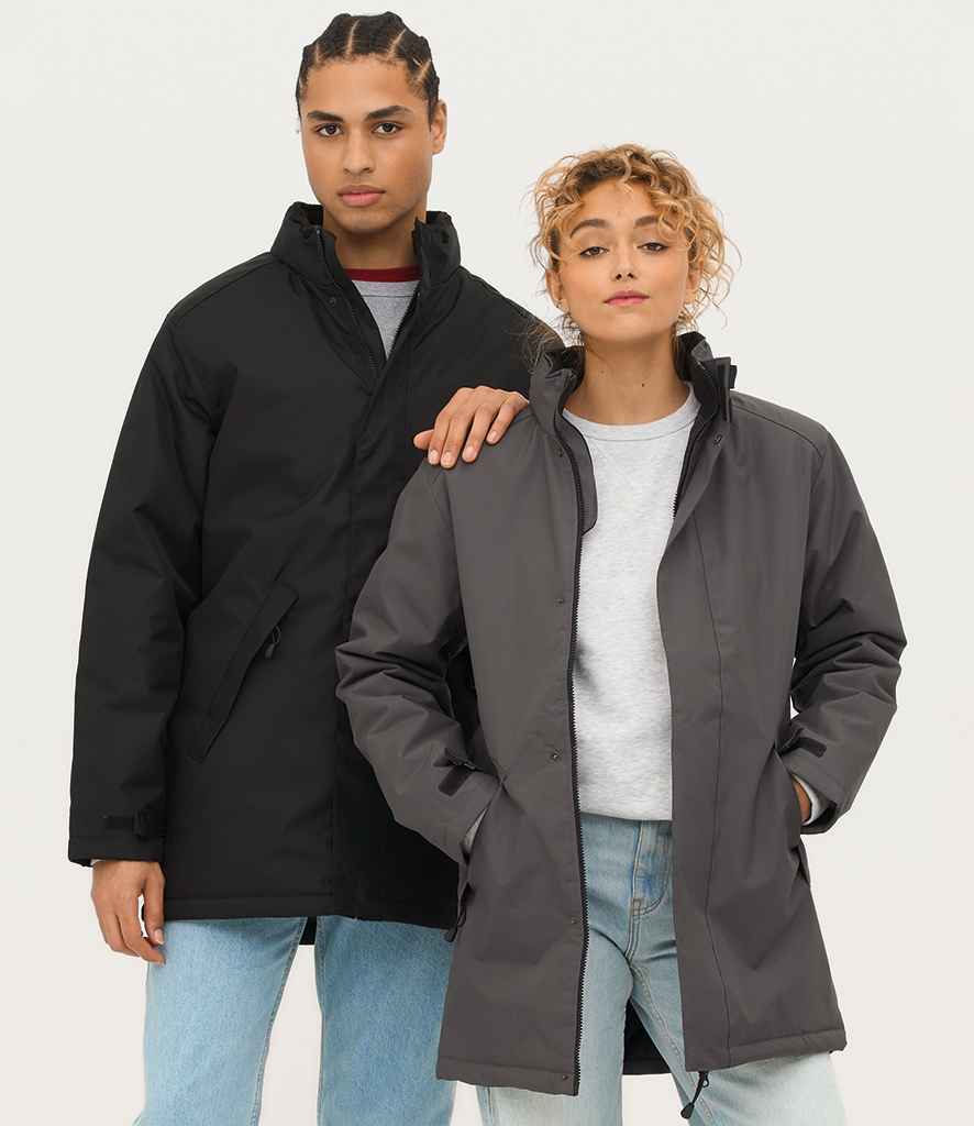 SOL'S Unisex Robyn Padded Jacket - Charcoal