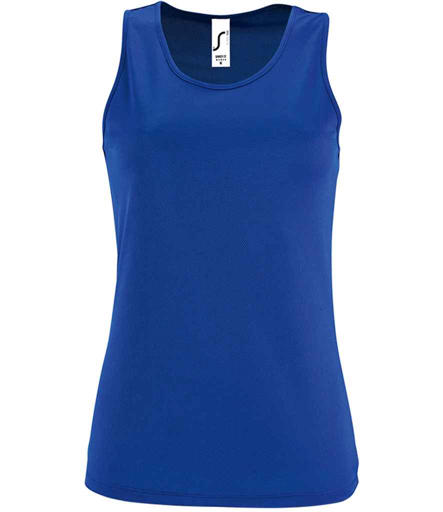 SOL'S Ladies Sporty Performance Tank Top - Royal Blue