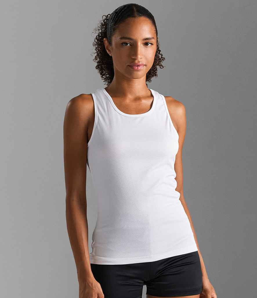 SOL'S Ladies Sporty Performance Tank Top - White