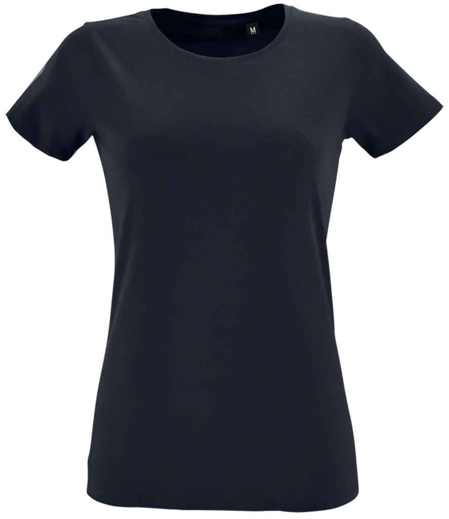 SOL'S Ladies Regent Fit T-Shirt in French Navy