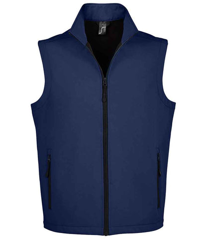 SOL'S Race Soft Shell Bodywarmer in French Navy