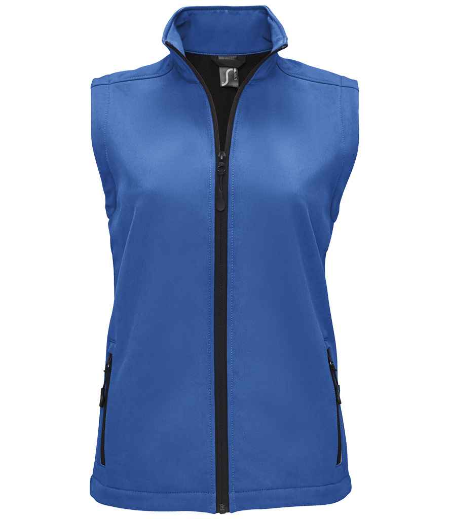 SOL'S Ladies Race Soft Shell Bodywarmer - Royal Blue