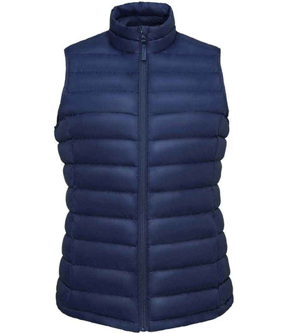 SOL'S Ladies Wilson Lightweight Padded Bodywarmer in French Navy