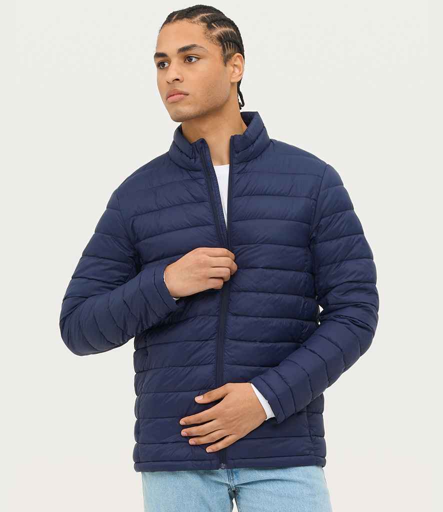 SOL'S Wilson Lightweight Padded Jacket - French Navy