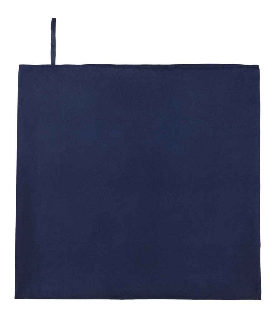 SOL'S Atoll 100 Microfibre Bath Sheet in French Navy