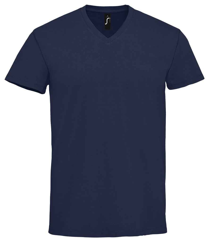 SOL'S Imperial V Neck T-Shirt in French Navy
