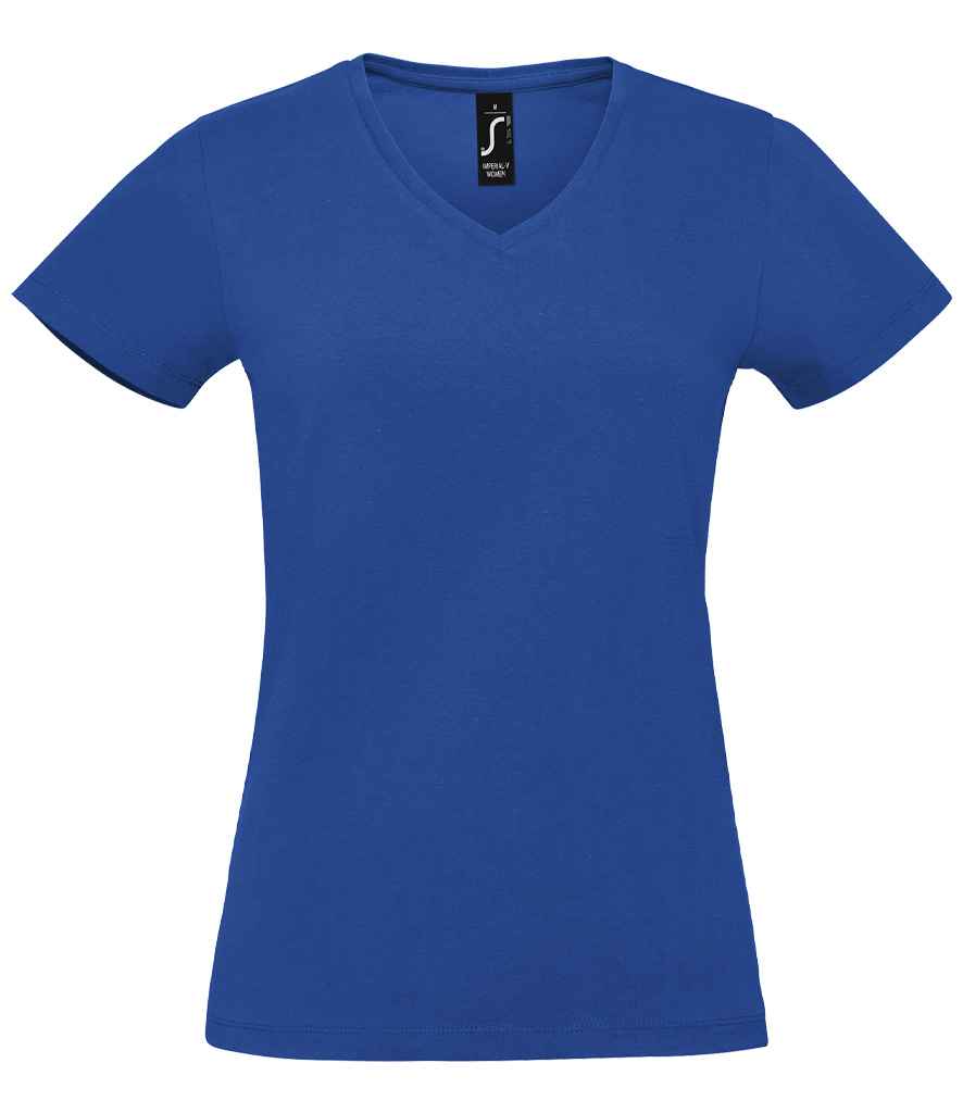 SOL'S Ladies Imperial V Neck T-Shirt - Royal Blue