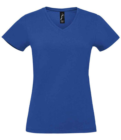 SOL'S Ladies Imperial V Neck T-Shirt - Royal Blue
