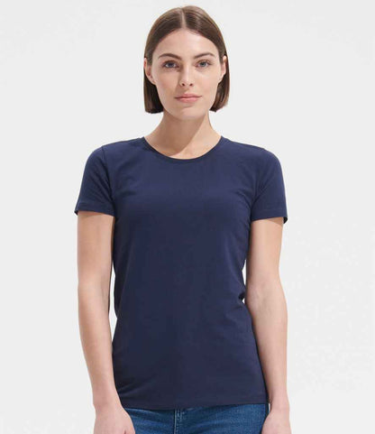 SOL'S Ladies Millenium Stretch T-Shirt - French Navy