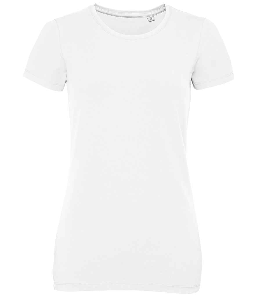 SOL'S Ladies Millenium Stretch T-Shirt - White