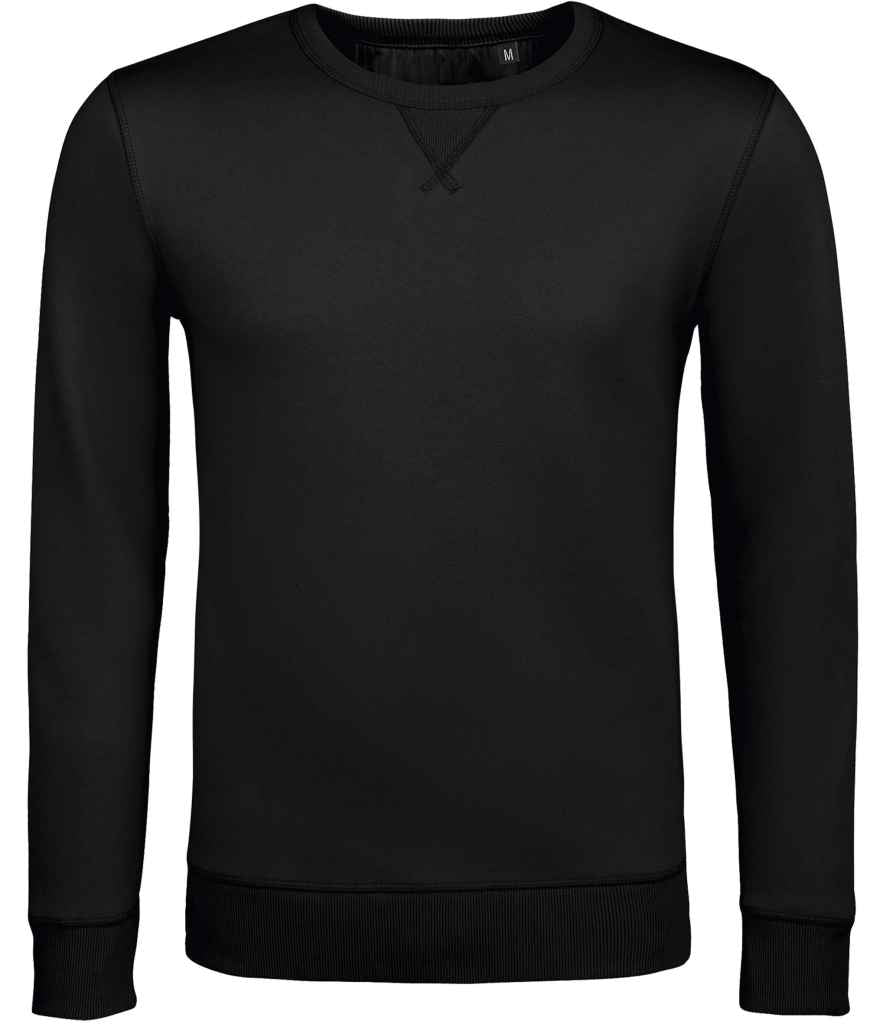 SOL'S Unisex Sully Sweatshirt in Black