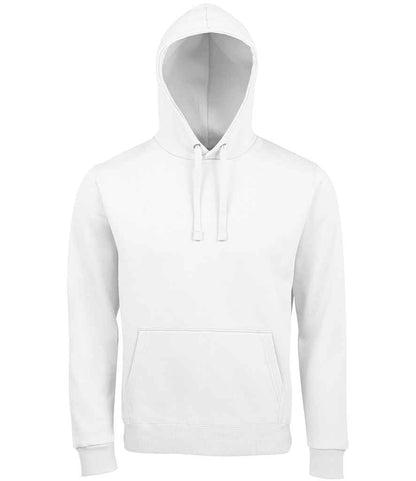 SOL'S Unisex Spencer Hooded Sweatshirt in White