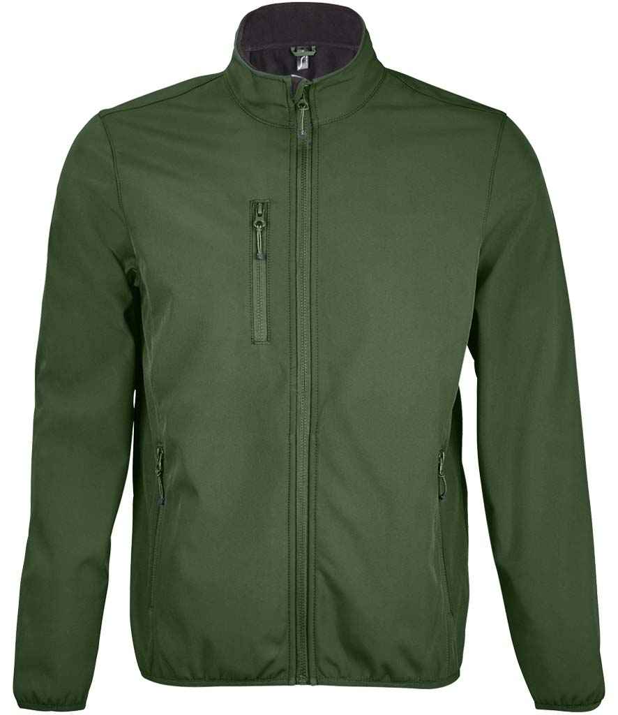 SOL'S Radian Soft Shell Jacket in Forest Green