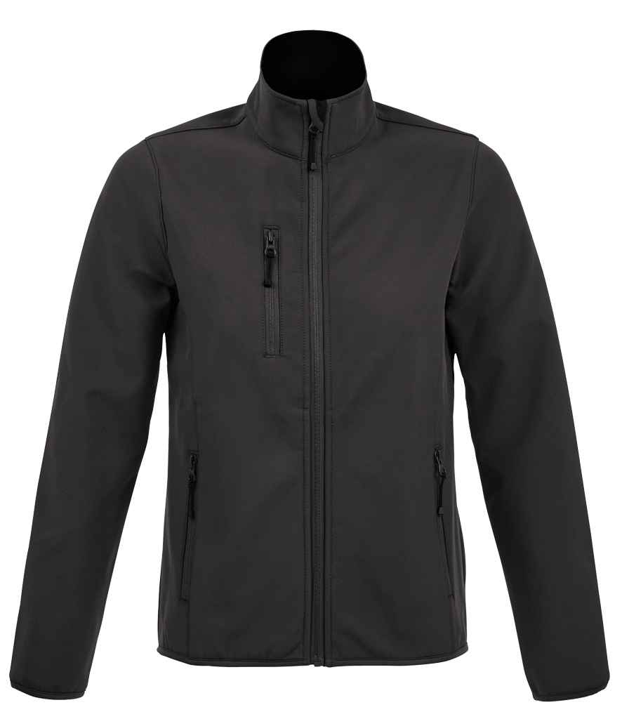 SOL'S Ladies Radian Soft Shell Jacket in Charcoal