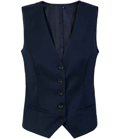 NEOBLU Ladies Max Suit Waistcoat in Night Blue