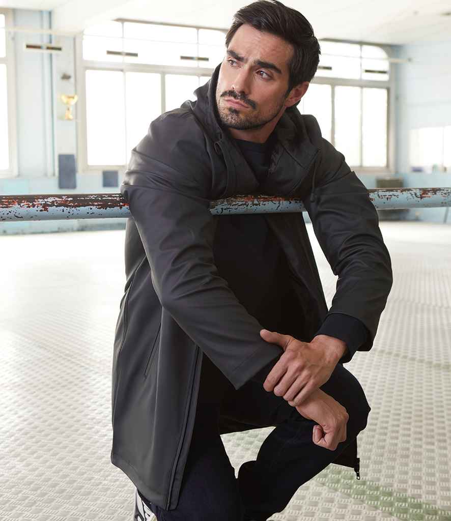 NEOBLU Antoine Wax Parka Jacket - Deep Black