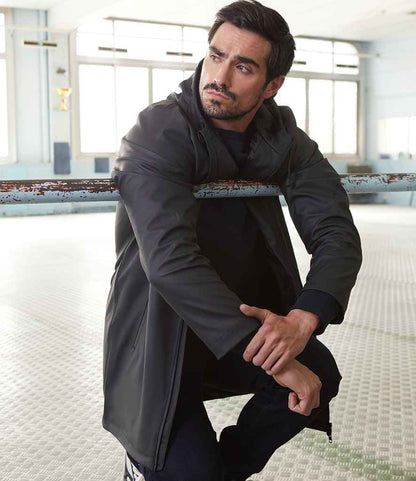 NEOBLU Antoine Wax Parka Jacket - Deep Black