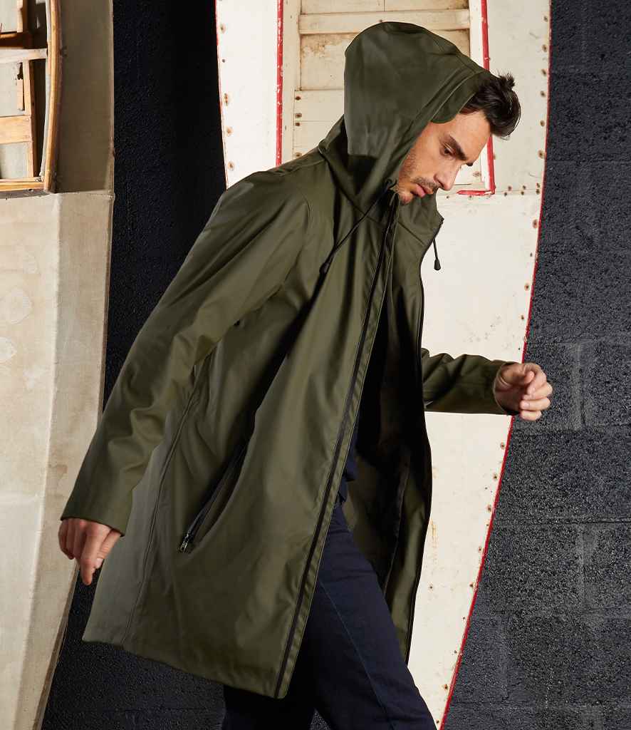 NEOBLU Antoine Wax Parka Jacket - Deep Khaki