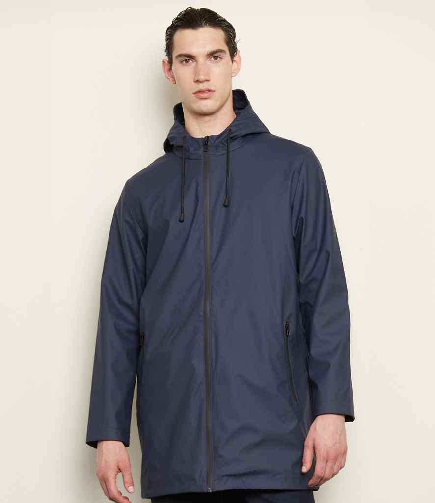 NEOBLU Antoine Wax Parka Jacket - Night Blue