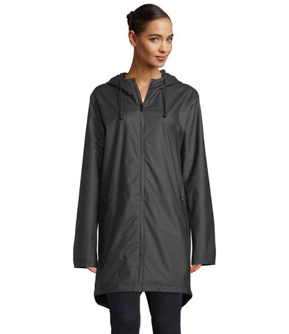 NEOBLU Ladies Antoine Wax Parka Jacket - Deep Black