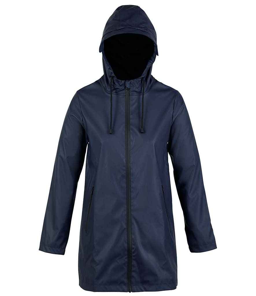 NEOBLU Ladies Antoine Wax Parka Jacket - Night Blue