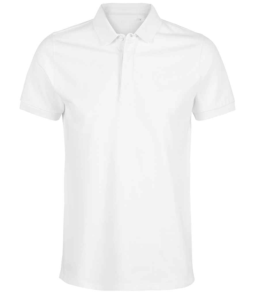 NEOBLU Owen Piqué Polo Shirt in Optic White