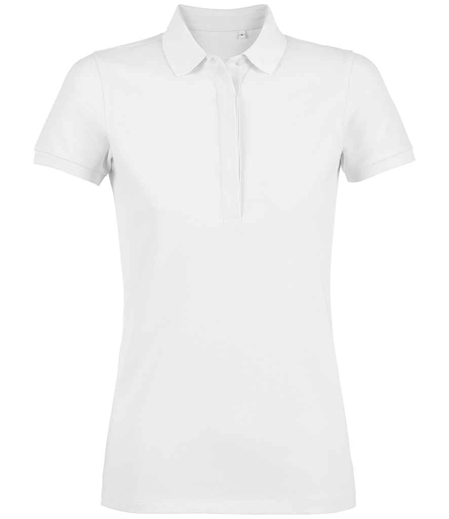 NEOBLU Ladies Owen Piqué Polo Shirt in Optic White
