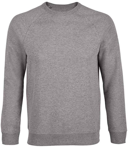 NEOBLU Nelson French Terry Sweatshirt in Grey Marl
