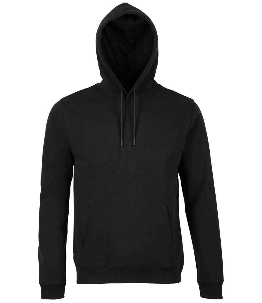 NEOBLU Nicholas French Terry Hoodie in Deep Black